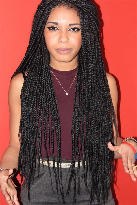 21 Ways to Slay Jumbo Box Braids Like a Queen